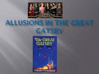Allusions in The Great Gatsby