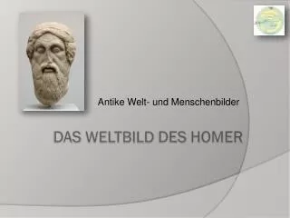 antike welt und menschenbilder