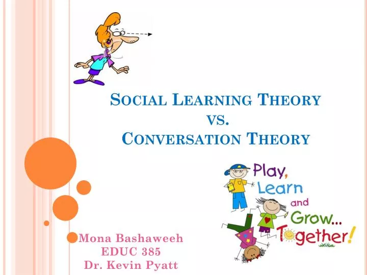 social learning theory vs conversation theory