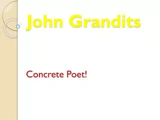 John Grandits