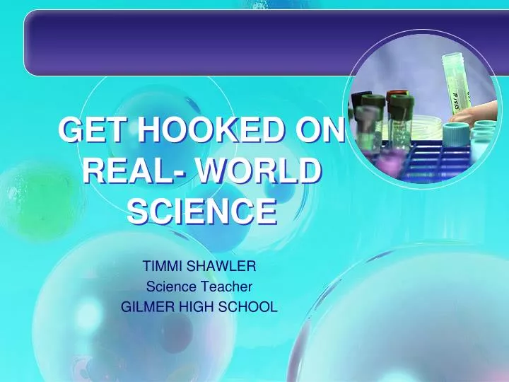 get hooked on real world science