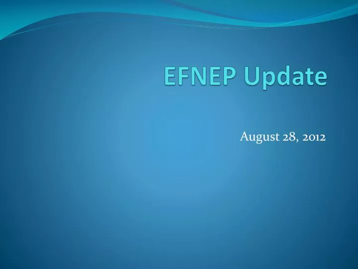 efnep update