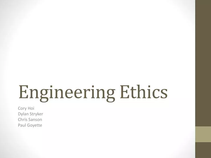 engineering ethics