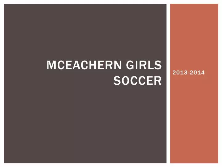mceachern girls soccer
