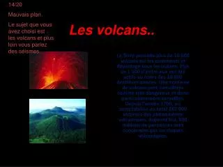 les volcans