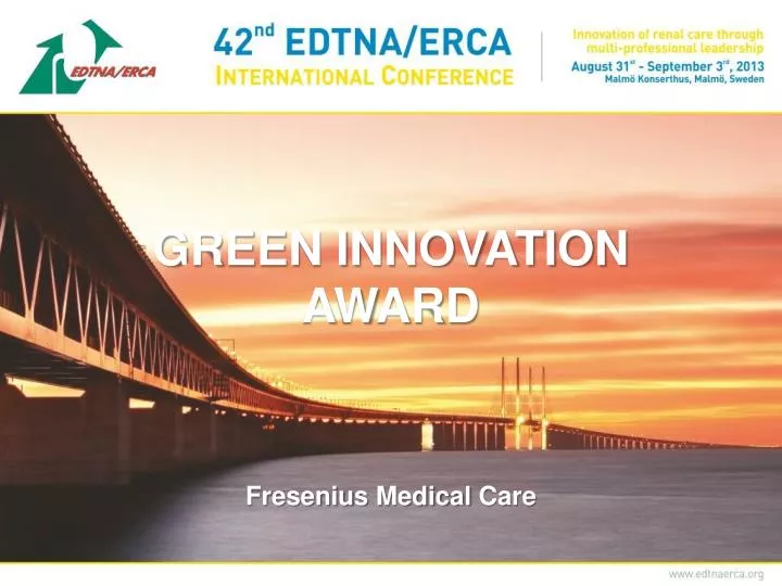 green innovation award