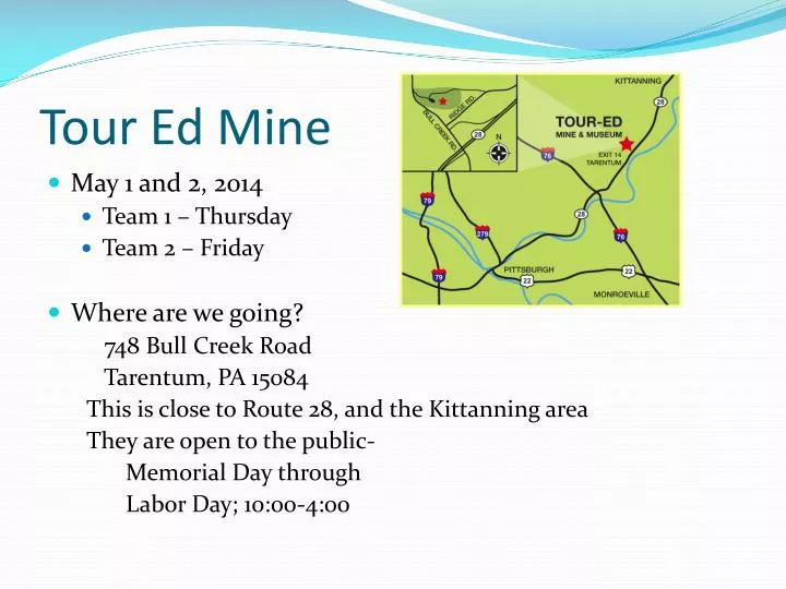 tour ed mine