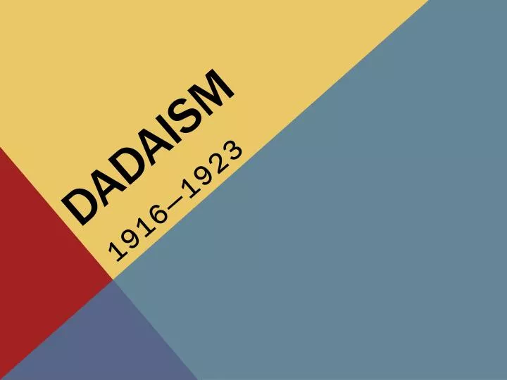 dadaism