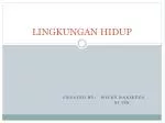 LINGKUNGAN HIDUP - slide 1