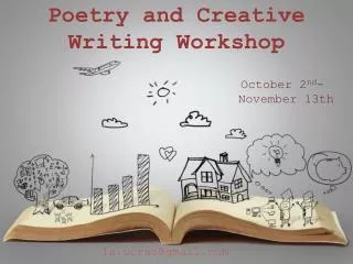 Poetry and Creative Writing Workshop