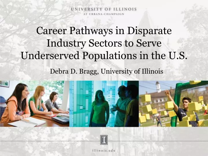 career pathways in disparate industry sectors to serve underserved populations in the u s