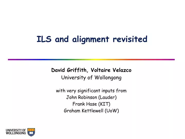 ils and alignment revisited
