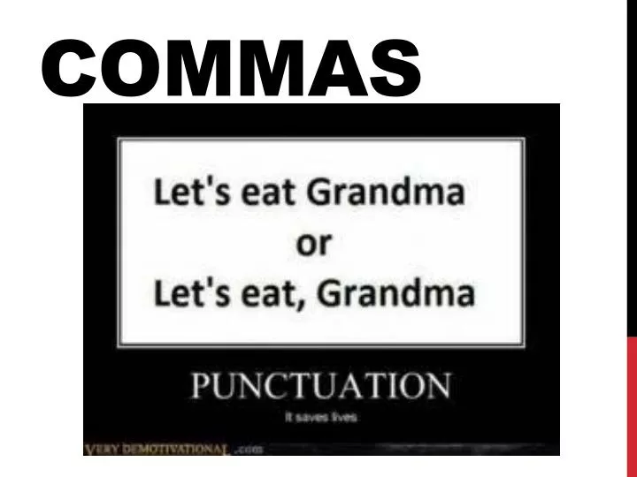 commas