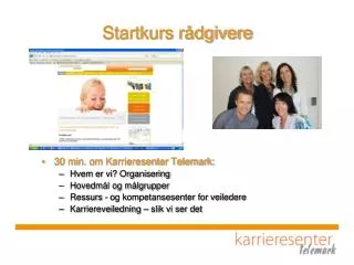startkurs r dgivere