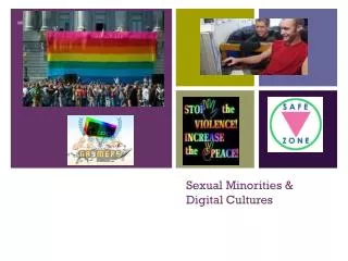 Sexual Minorities &amp; Digital Cultures