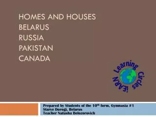Homes and Houses Belarus Russia Pakistan canada
