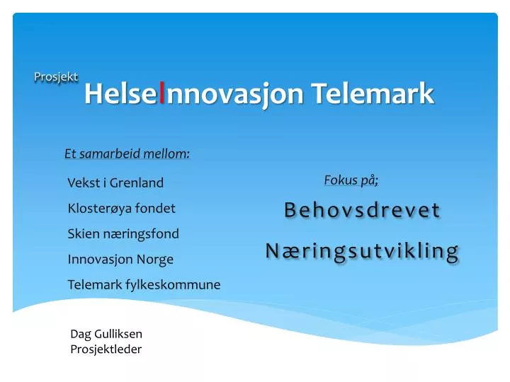 helse i nnovasjon telemark