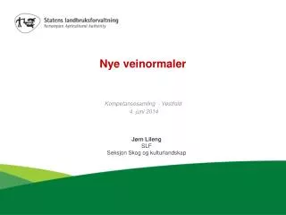 nye veinormaler