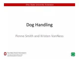 Dog Handling