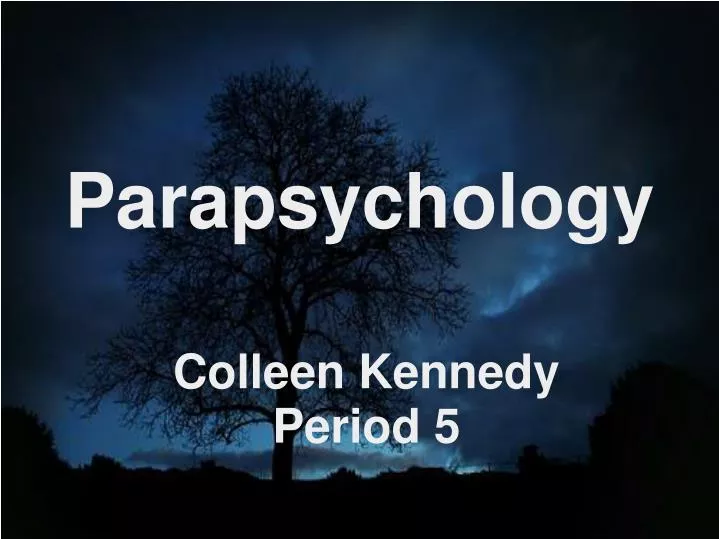 parapsychology