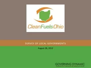 Survey of local governments