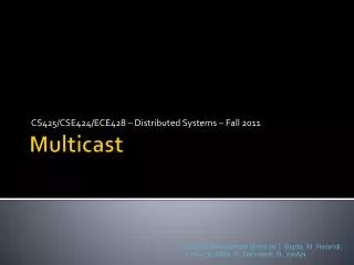 Multicast