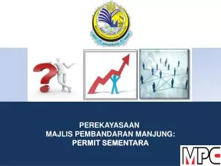 PEREKAYASAAN MAJLIS PEMBANDARAN MANJUNG: PERMIT SEMENTARA