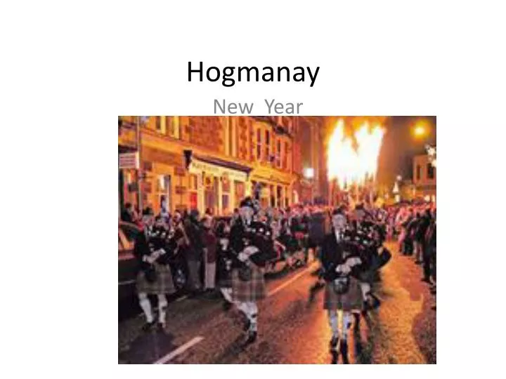 hogmanay