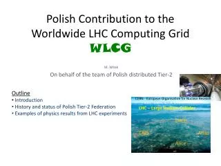 Polish Contribution to the Worldwide LHC Computing Grid WLCG