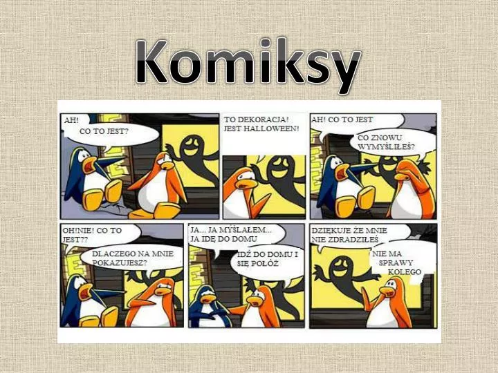 Ppt Komiksy Powerpoint Presentation Free Download Id2117221 8770