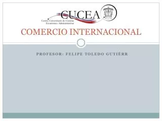 comercio internacional