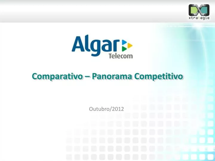 comparativo panorama competitivo