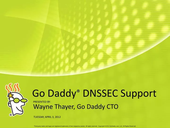 go daddy dnssec support
