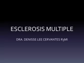esclerosis multiple