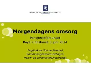 morgendagens omsorg
