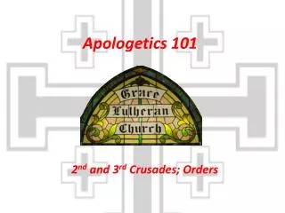 Apologetics 101