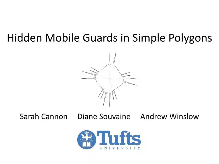 hidden mobile guards in simple polygons