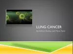 Lung Cancer - slide 1
