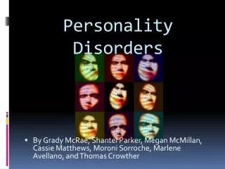 Personality Disorders