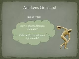 antikens grekland