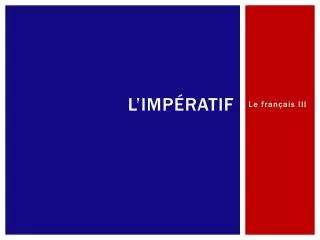 l imp ratif