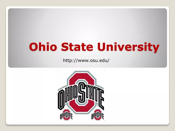 ohio state university presentation template
