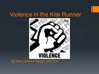 Violence in the Kite Runner