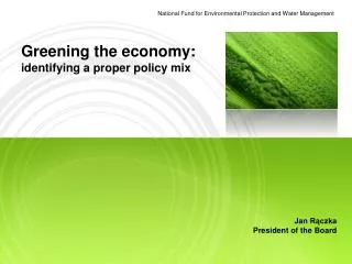 National Fund for Environmental Protection and Water Management
