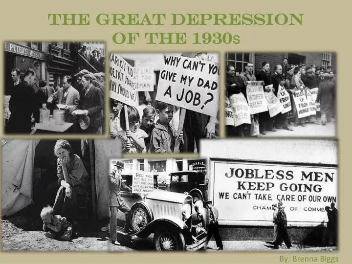the great depression of the 1930 s