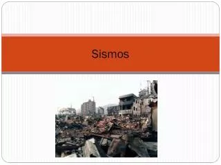 sismos