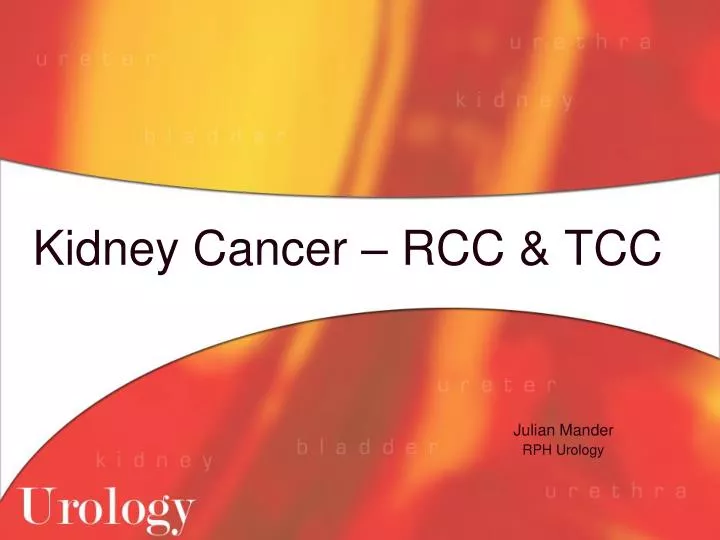 kidney cancer rcc tcc