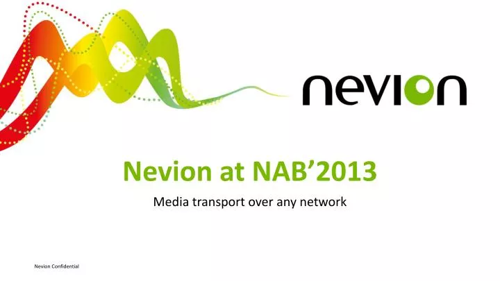 nevion at nab 2013