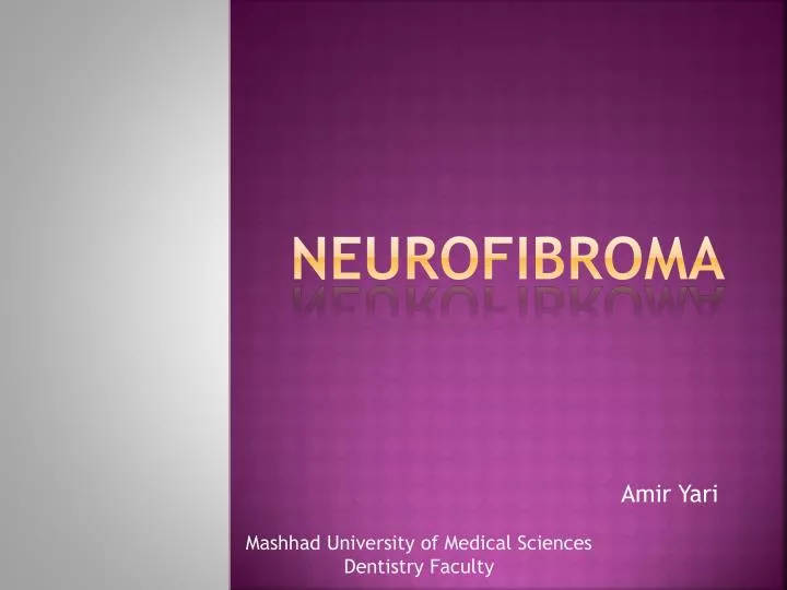 neurofibroma