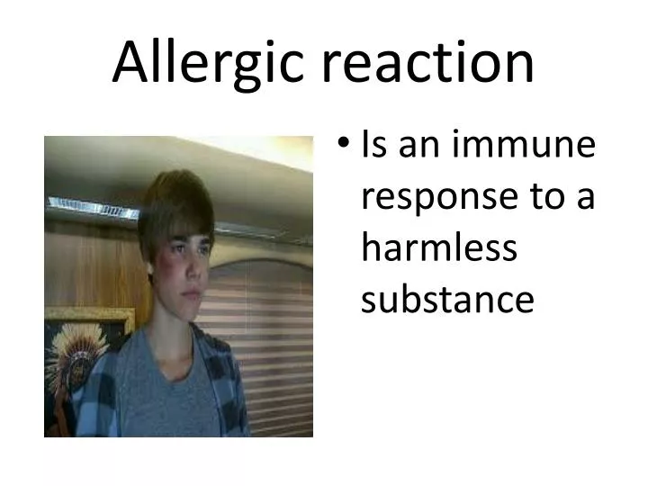 allergic reaction